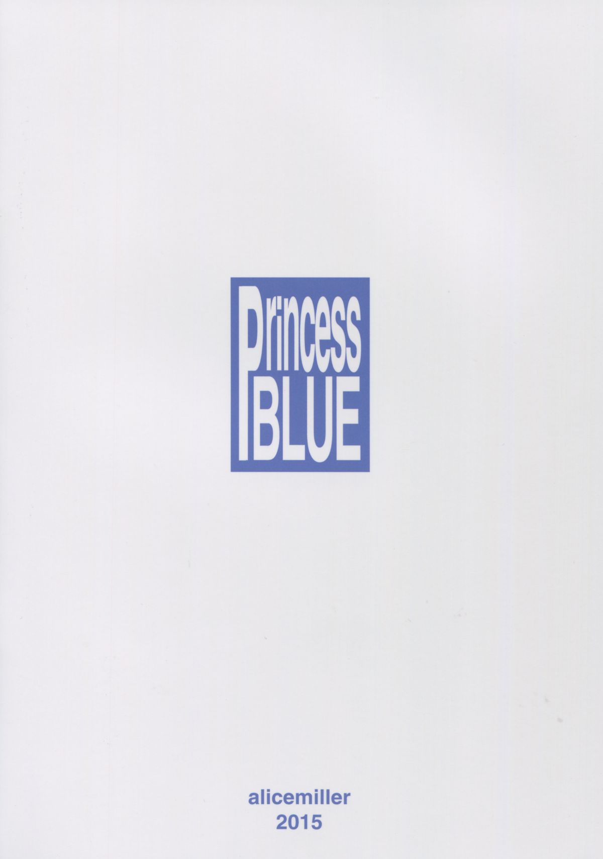 (C88) [alicemiller (Matsuryu)] Princess blue (THE IDOLM@STER CINDERELLA GIRLS) [Chinese] [无毒汉化组] page 2 full