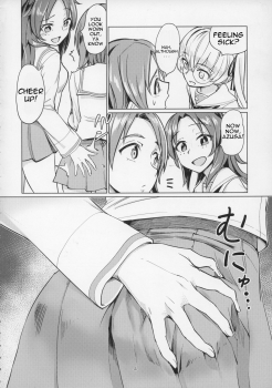 (C91) [Yakitate Jamaica (Aomushi)] Sawakan - Futanari Usagi-san no Sawa Azusa Kairaku Choukyou Hon (Girls und Panzer) [English] - page 5