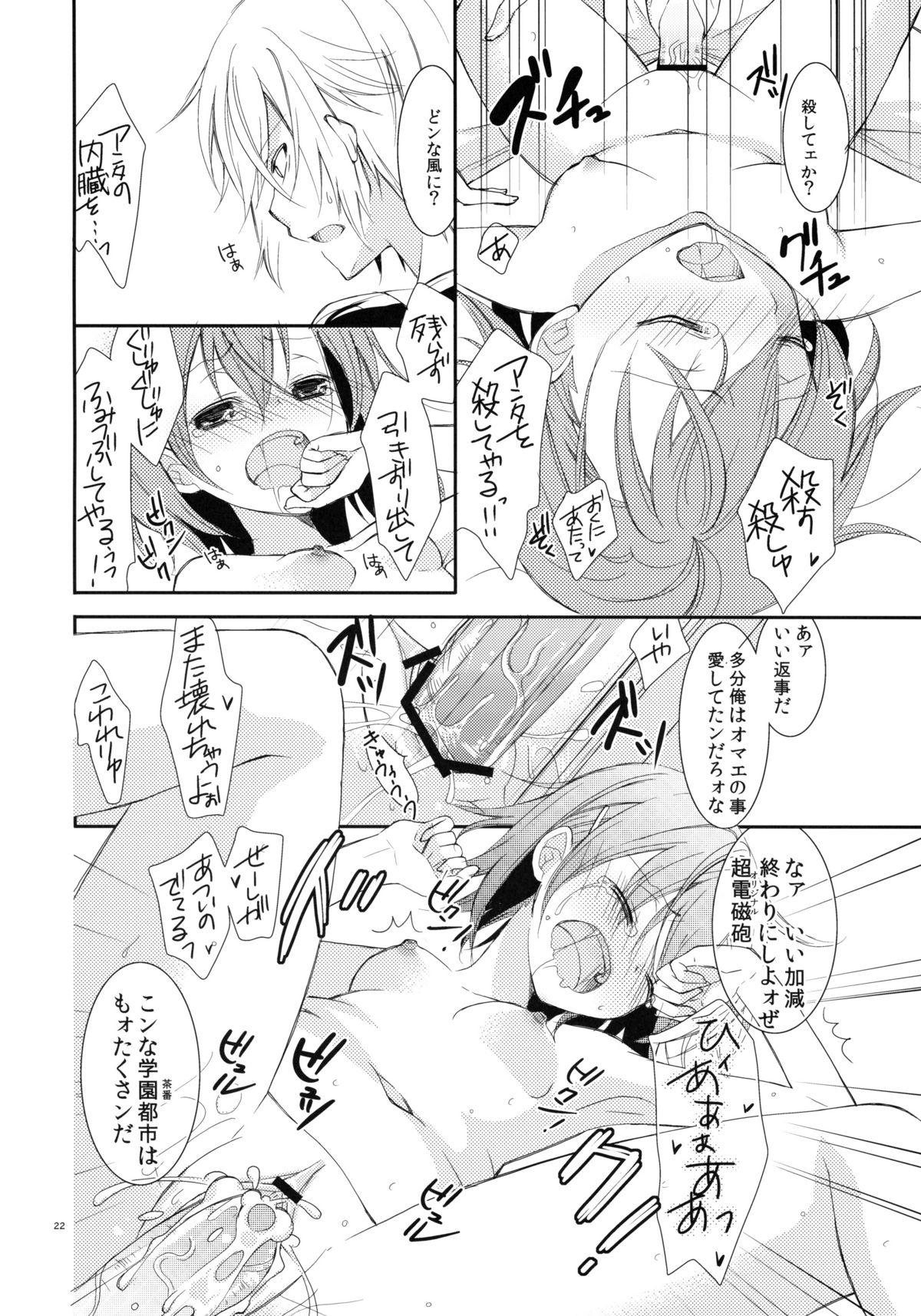 (COMIC1☆5) [Cocoa Holic (Yuizaki Kazuya)] Kowaremono ni Tsuki, (Toaru Majutsu no Index) page 21 full