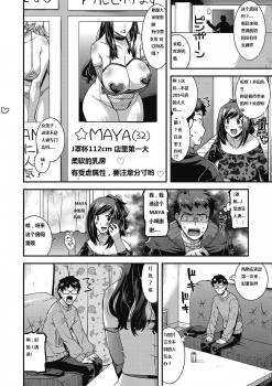 [Utamaro] Otonari-san no Milf Fuuzoku - My neighbor's MILF Brothel (COMIC Megastore DEEP Vol. 9) [Chinese] [嗷呜个人翻译] [Digital] - page 4