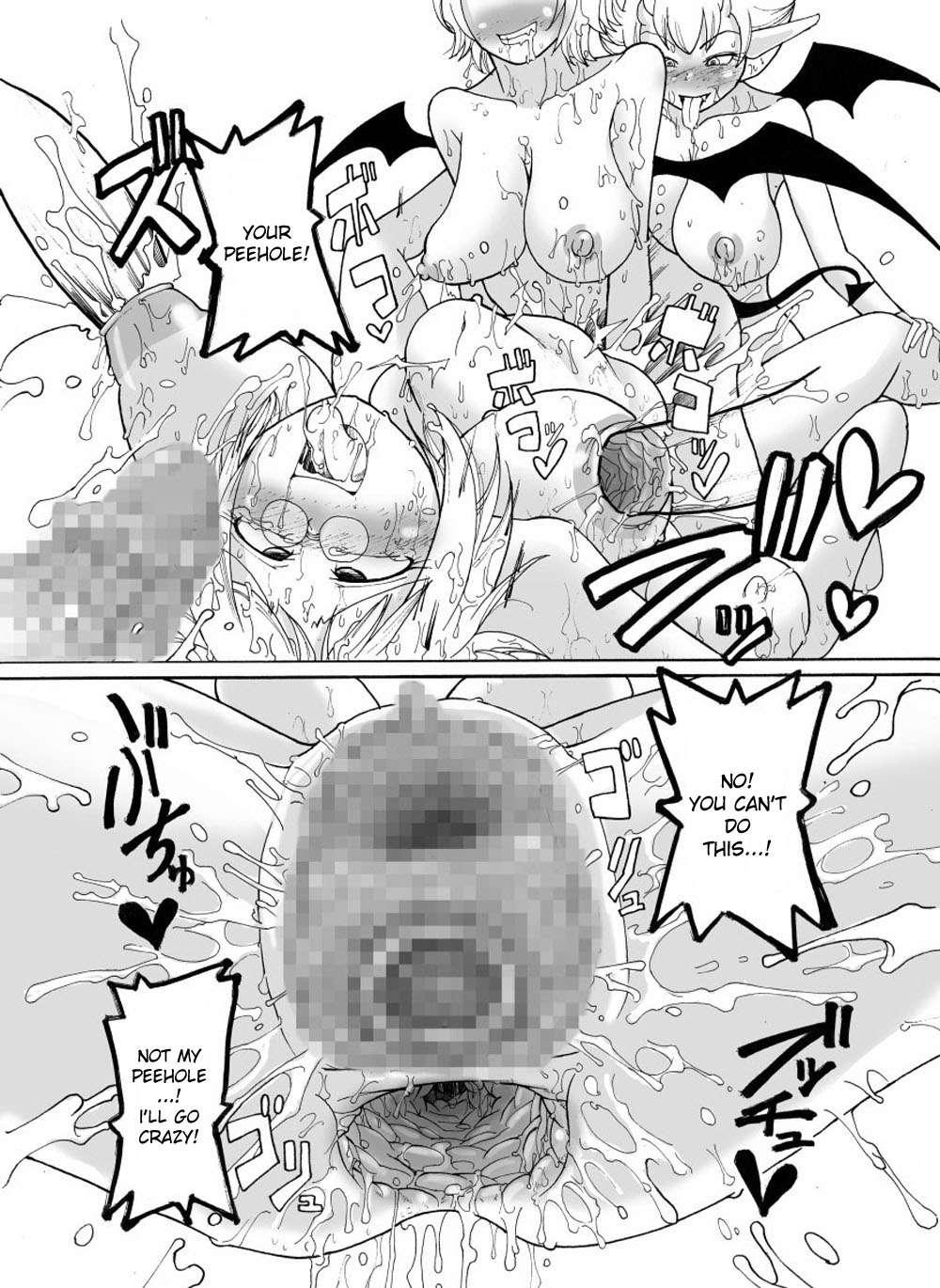 [Freddie Works (Sakazaki Freddie)] Kankin Tairankou!! Succubus no Kan | Orgy in captivity!! House of Succubus [English] [desudesu] [Digital] page 28 full