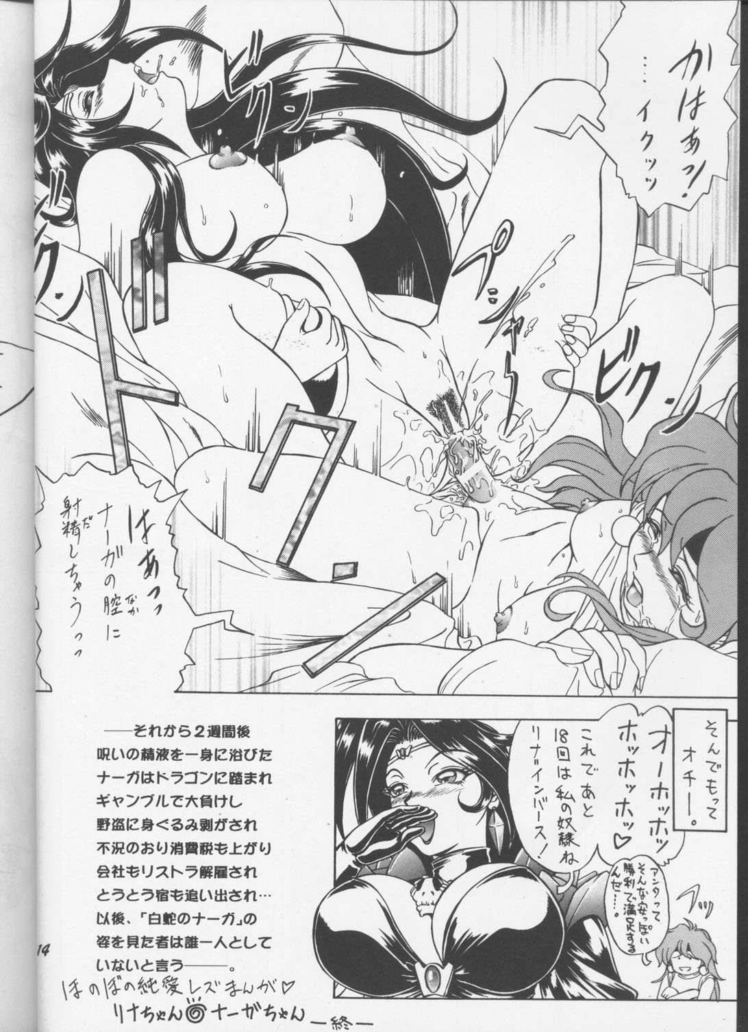 (C55) [Night Stalkers (Hayabusa Heart)] Tottemo Naaga 6 (Slayers) page 13 full