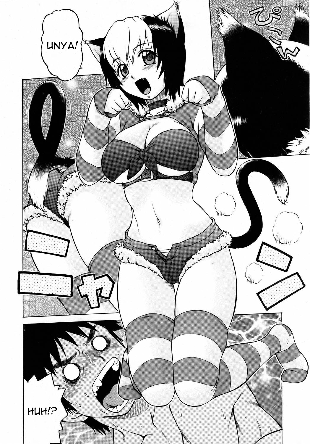 [Kouda Tomohiro] Miracle Cat Punch [English] page 8 full