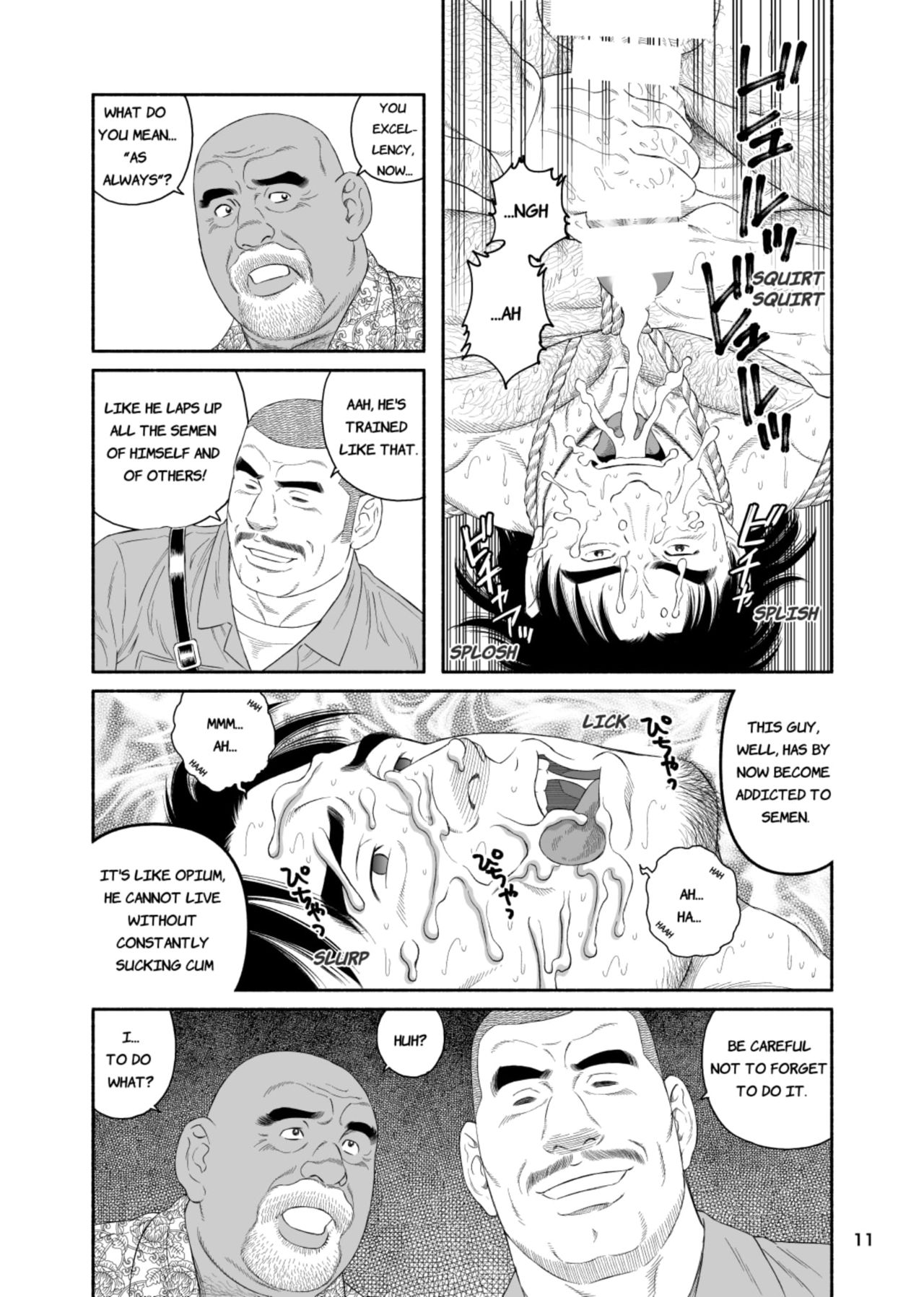 [Bear's Cave (Tagame Gengoroh)] Mitsurin Yuusha Dorei-ka Keikaku Bitch of the Jungle - Enslaved [English] [Digital] page 11 full