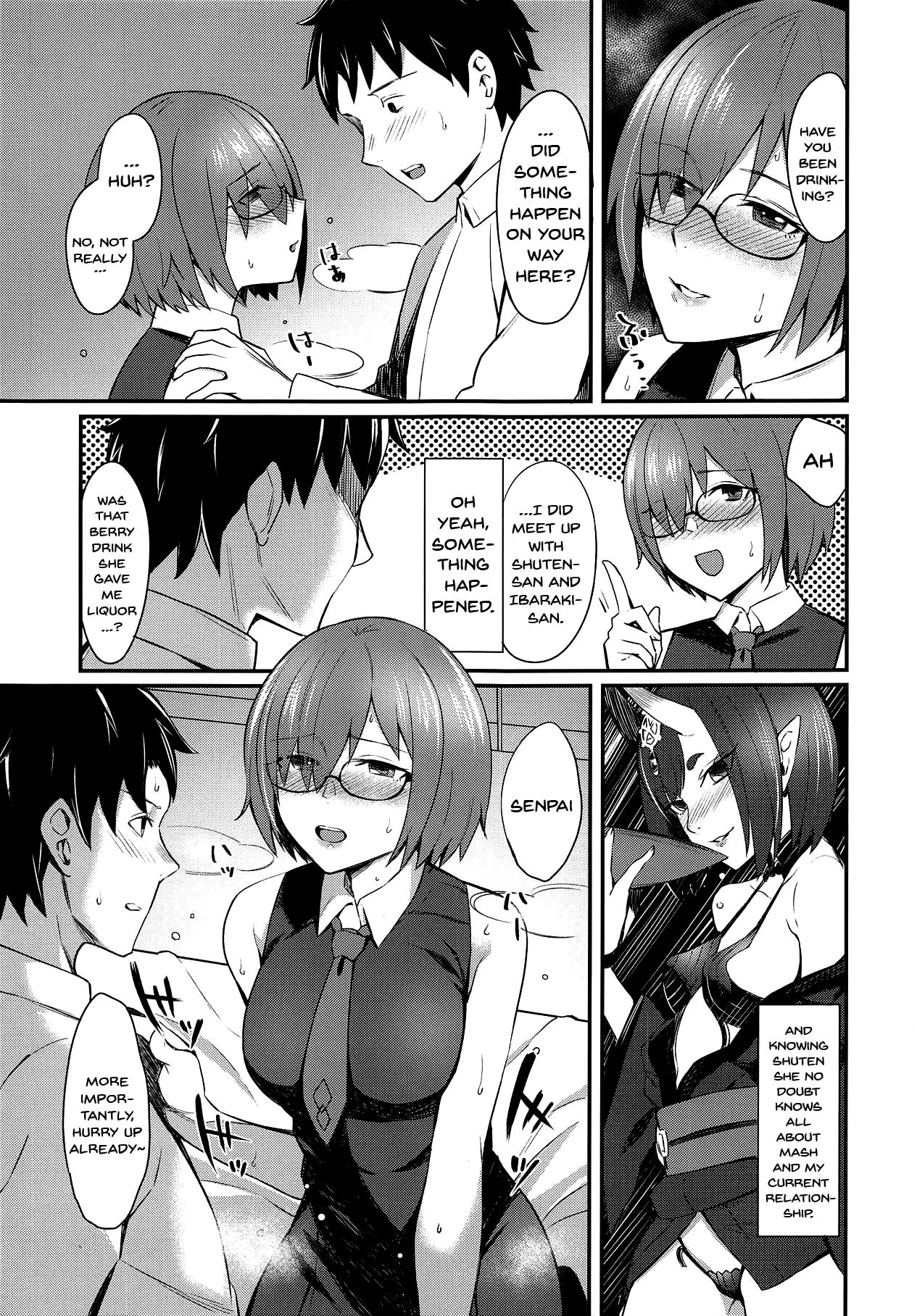 (C94) [Screaming DOG (Inukami)] Mash Kyrielight no Makuaigeki | Mash Kyrielight's Intermission (Fate/Grand Order) [English] {Doujins.com} page 6 full