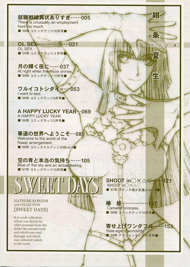 [Konjoh Natsumi] Sweet Days page 4 full
