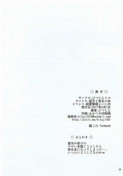 (Houraigekisen! Yo-i! 29Senme) [Hitsujin Toko (Hitsujin)] Yayoi to Mochizuki no Hon (Kantai Collection -KanColle-) - page 21