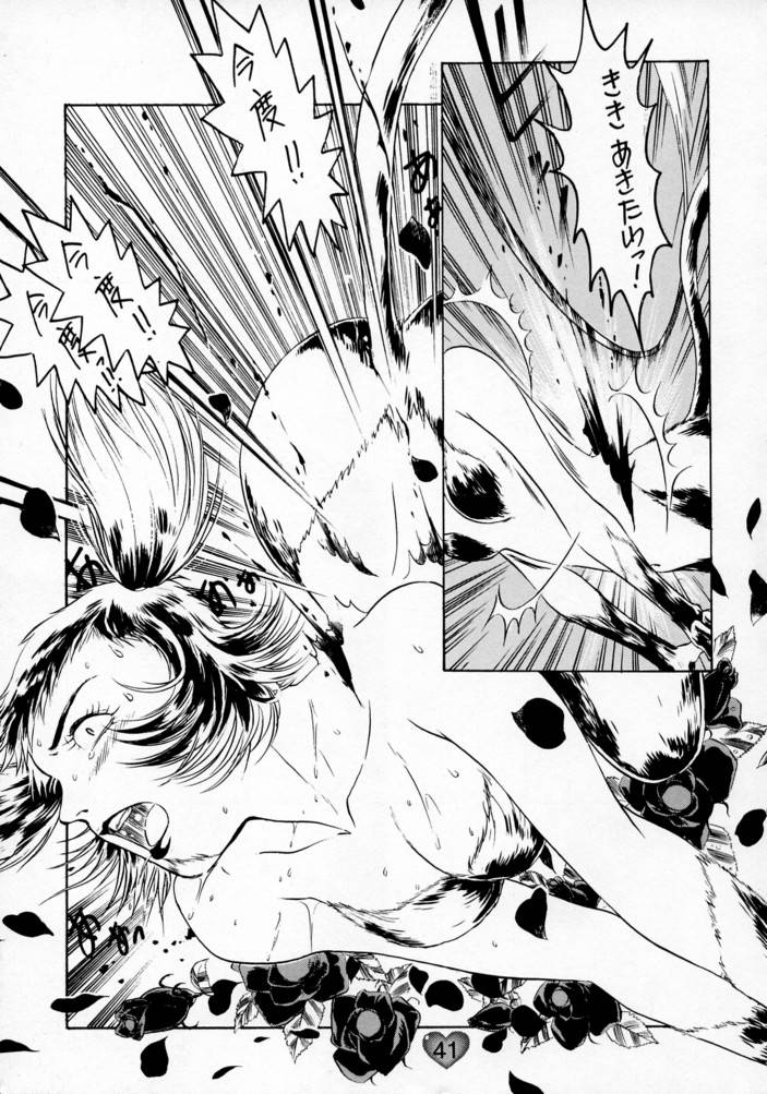 (CR21) [Rocket Kyoudai (Various)] HONEY FLASH (Cutey Honey, Mega Man) page 40 full