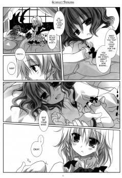 (Reitaisai 6) [CHRONOLOG, Rengaworks (Sakurazawa Izumi)] Scarlet Fatalism (Touhou Project) [English] [SaHa] [Incomplete] - page 12