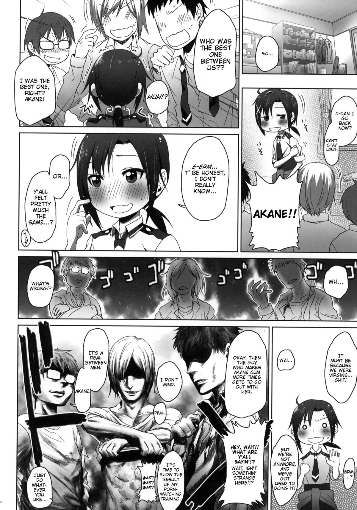 (COMIC1☆6) [Arekusa Thunder (Arekusa Mahone)] SMILE FOR YOU 2 (Smile Precure!) [English] [KirbyDances] page 18 full