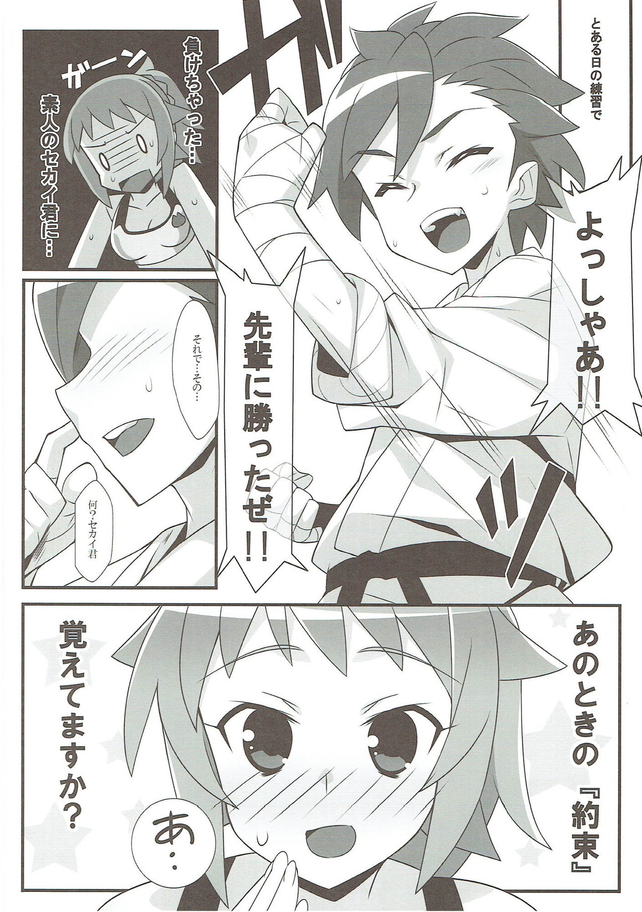 (C87) [Koito Sousakusho (Hinata Mutsuki)] GIRLS FIGHT (Gundam Build Fighters Try) page 3 full