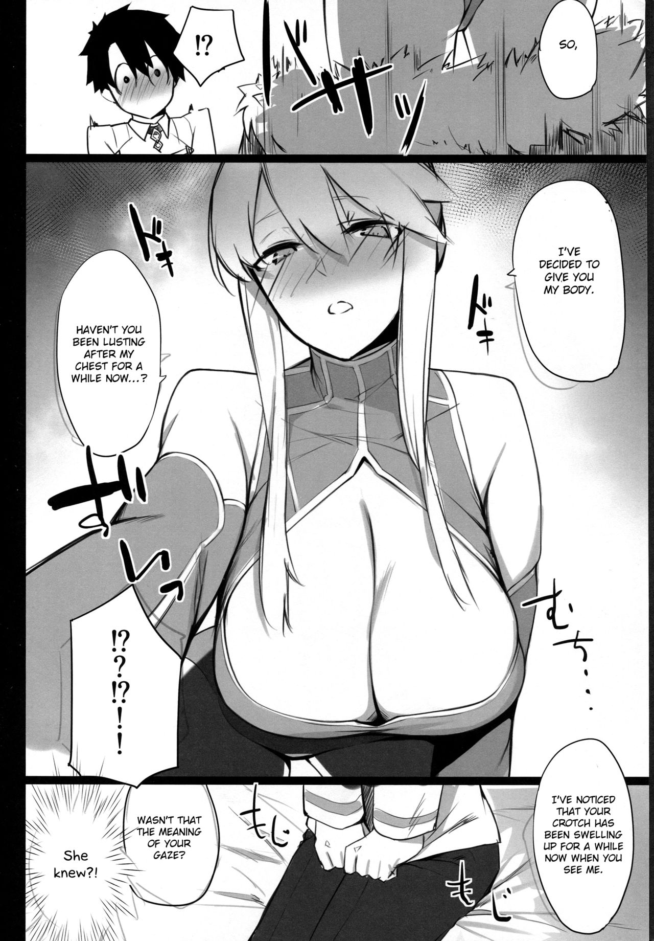 (COMIC1☆13) [Enokiya (eno)] Kishiou-sama no Inyoku Kaihoushitsu (Fate/Grand Order) [English] [Otokonoko Scans] page 4 full