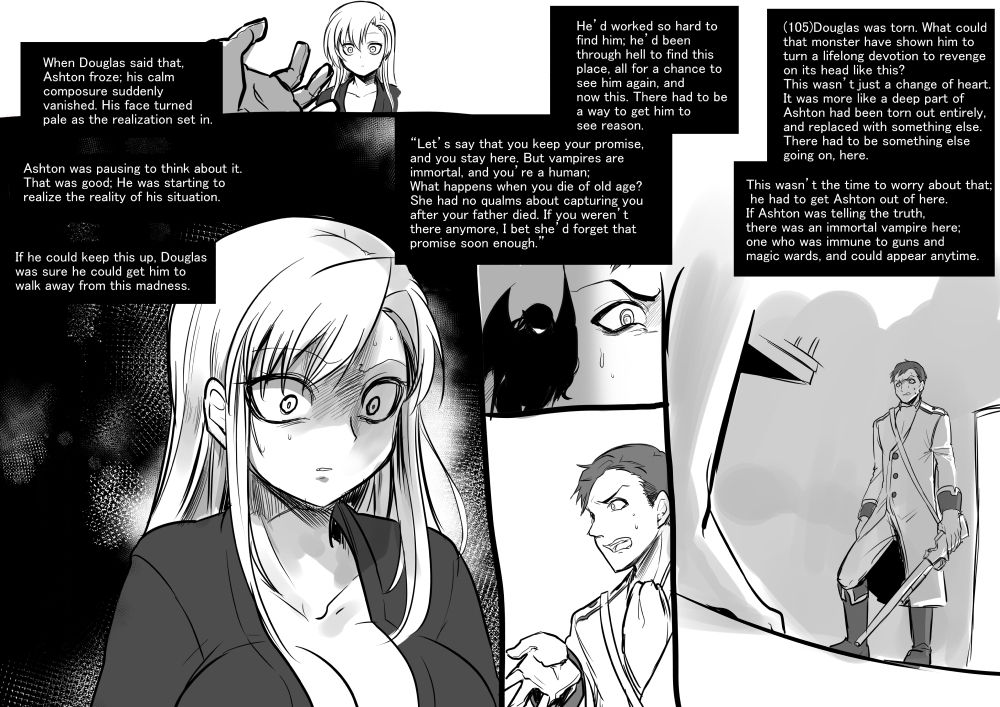 [Kouji] Bishoujo Vampire ni Bonyuu Drink Bar ni Sareru Hanashi | Turned into a Breast Milk Fountain by a Beautiful Vampire [English] [Limonchik11] page 108 full