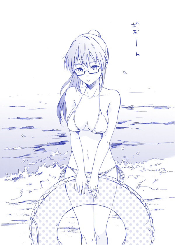 (C86) [Mou-Asa-Dakedo (Nikku)] private beach! (Kuroko no Basuke) [Sample] page 4 full