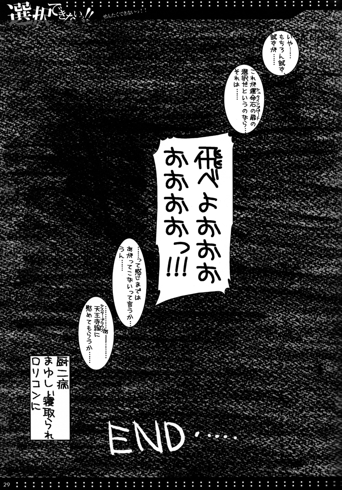 (C80)[Harthnir (Misakura Nankotsu)] Sentaku Dekinai!! (Steins;Gate) page 26 full