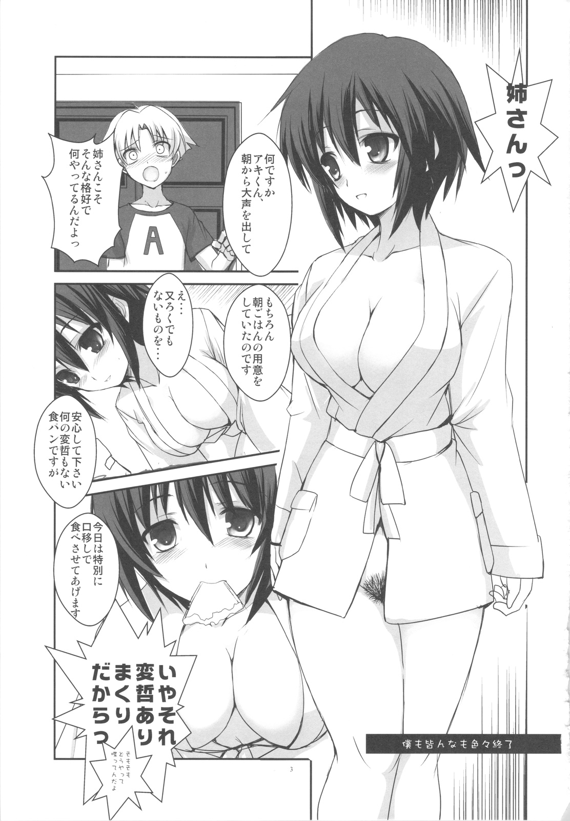 (COMIC1☆4) [R-WORKS] LOVE IS GAME OVER (Baka to Test to Shoukanjuu) page 3 full