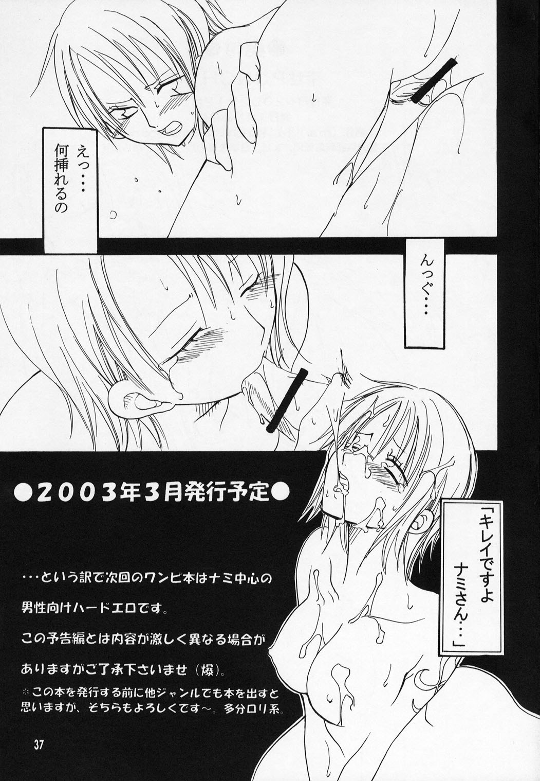 (C63) [KURIONE-SHA (YU-RI)] Shiawase Punch! 4 (One Piece) page 37 full