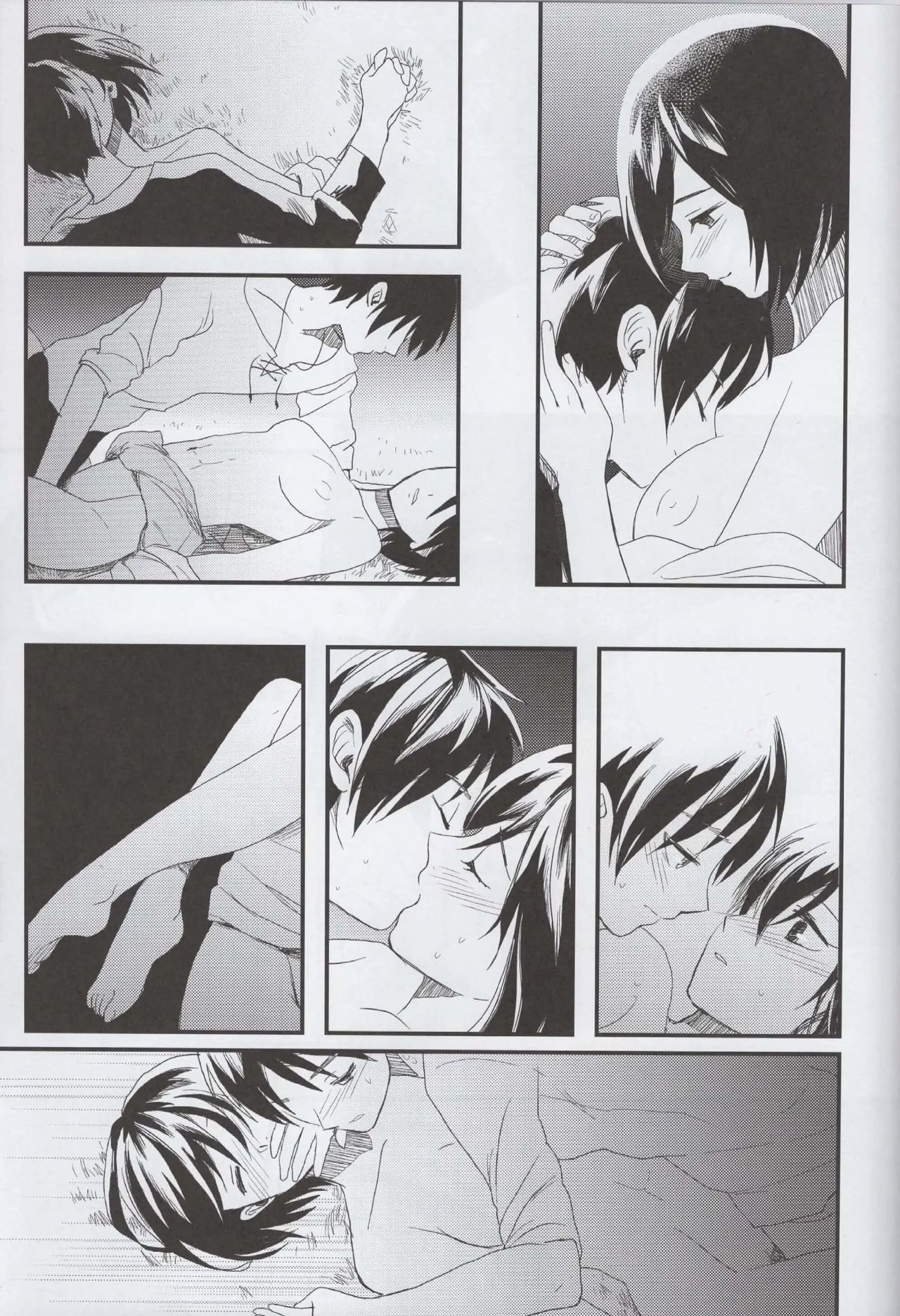 (SUPER23) [Poritabe. (Shirihagi Gomame)] Ai no Romance Kouhen (Shingeki no Kyojin) [English] page 40 full