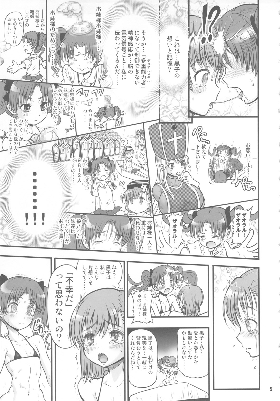 (C78) [Arsenothelus (Rebis)] Toaru Kuroko no Goal In (Toaru Kagaku no Railgun) page 8 full