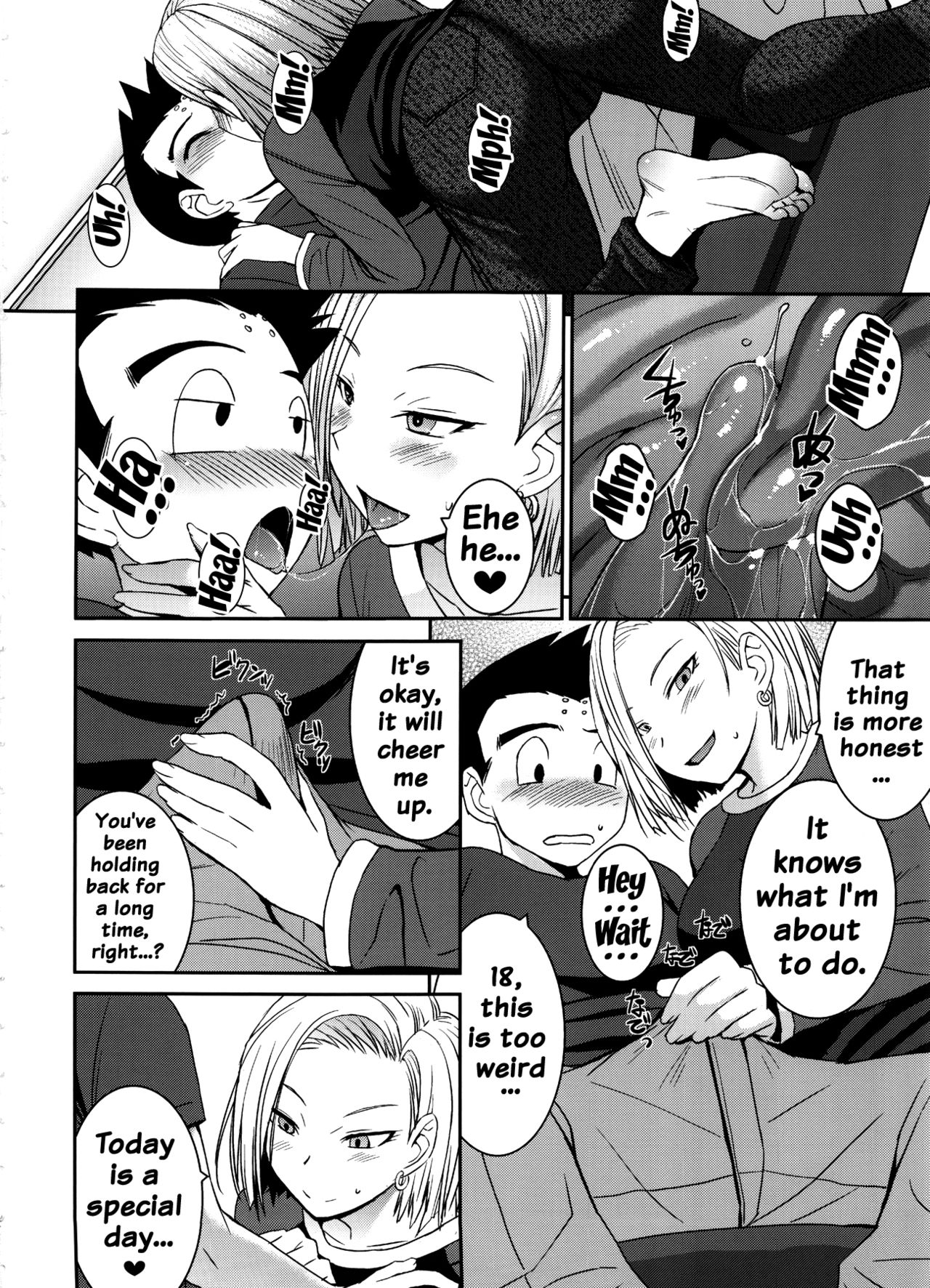 (C91) [Bakunyu Fullnerson (Kokuryuugan)] Suteki na Oku-san (Dragon Ball Super) [English] {Doujin-Moe.us} page 3 full