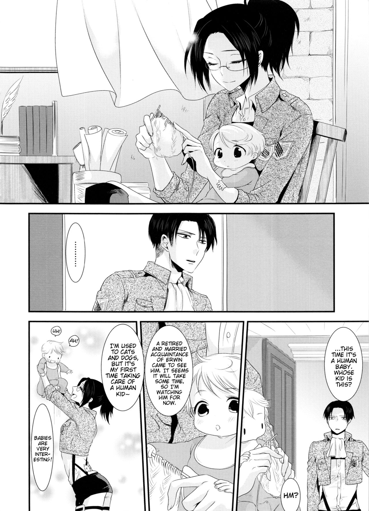 (C86) [Kiseki (Kisaki Noah)] kiss me once again (Shingeki no Kyojin) [English] [EHCove] page 16 full