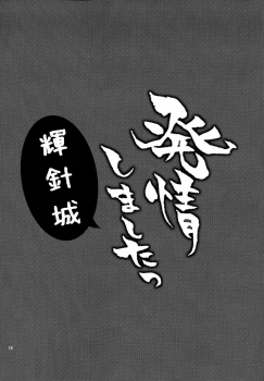 (C86) [Anmitsuyomogitei (Michiking)] Hatsujou shimashita Kagerou-san! (Touhou Project) - page 18