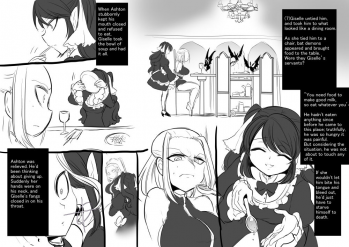 [Kouji] Bishoujo Vampire ni Bonyuu Drink Bar ni Sareru Hanashi | Turned into a Breast Milk Fountain by a Beautiful Vampire [English] [Limonchik11] - page 10