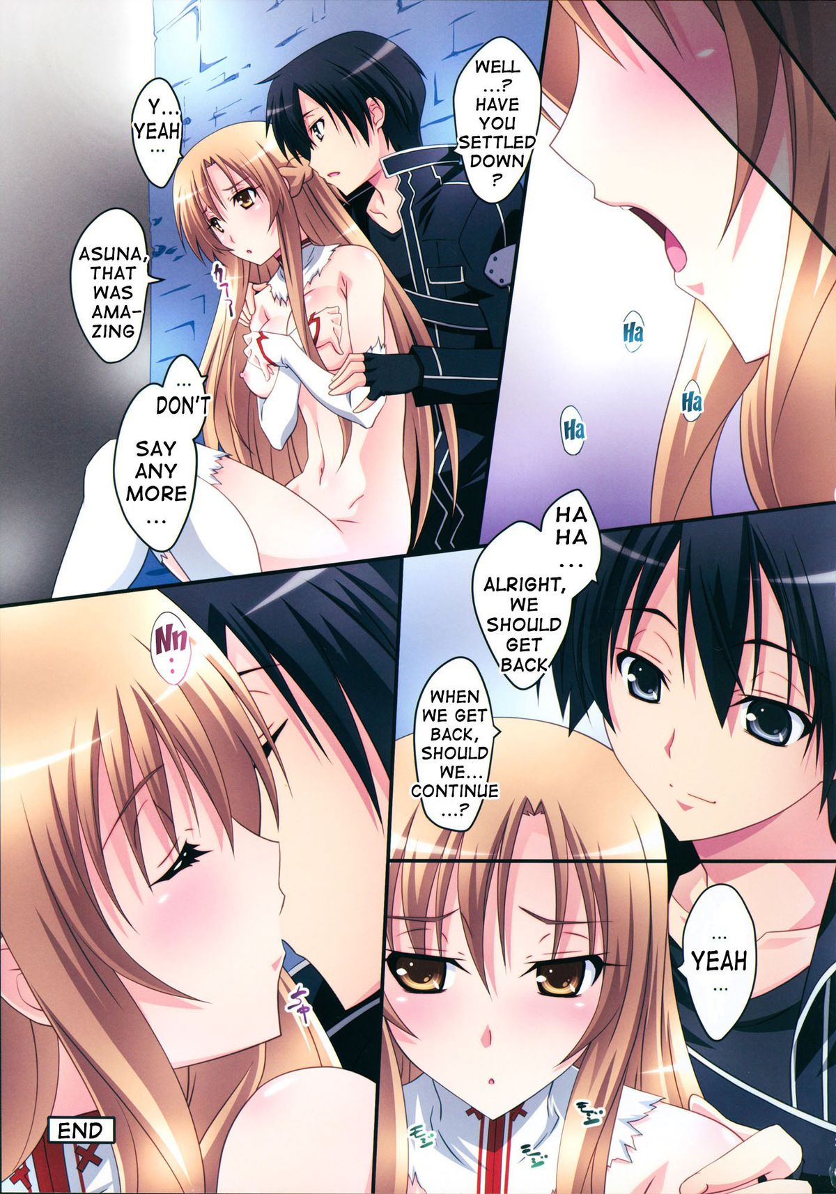 (C83) [Mahirutei (Izumi Mahiru)] Asuna! Close Call (Sword Art Online) [English] {doujin-moe.us} page 20 full