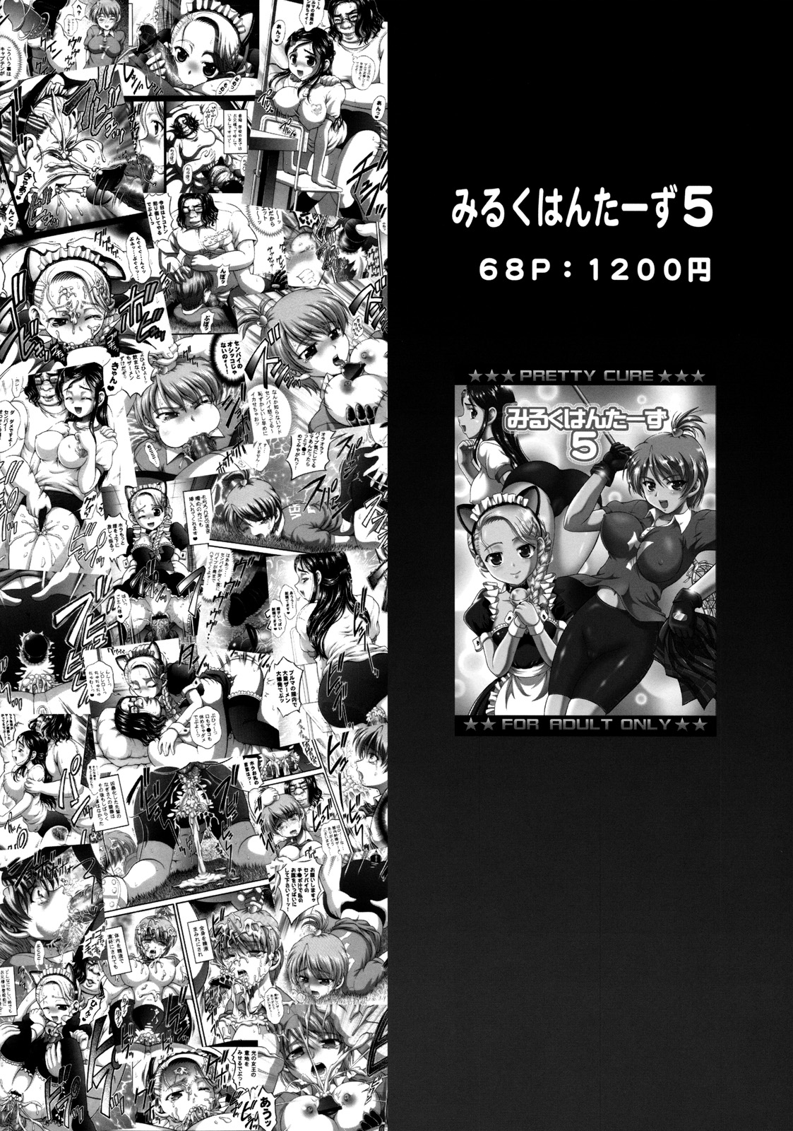 (C76) [Kuroyuki (Kakyouin Chiroru)] Milk Masters 2 (Yes! Precure 5) page 45 full
