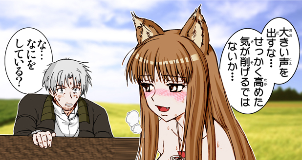 (SC38) [Raijinkai (Harukigenia)] Wolf Road (Ookami to Koushinryou [Spice and Wolf]) [Colorized] page 25 full