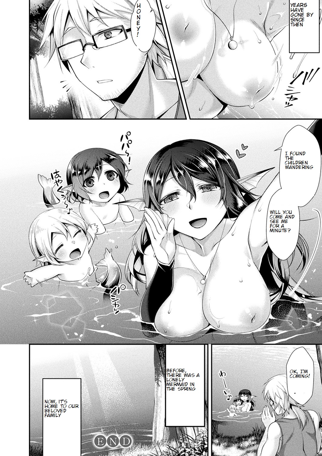 [Konshin] Hitoribocchi no Kimi to | With a Lonely Mermaid Princess (COMIC Unreal 2018-10 Vol. 75) [English] [Digital] page 12 full