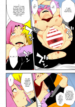 (C92) [Karakishi Youhei-dan Shinga (Sahara Wataru)] Botan to Sakura (Naruto) [English] [Colorized] - page 13
