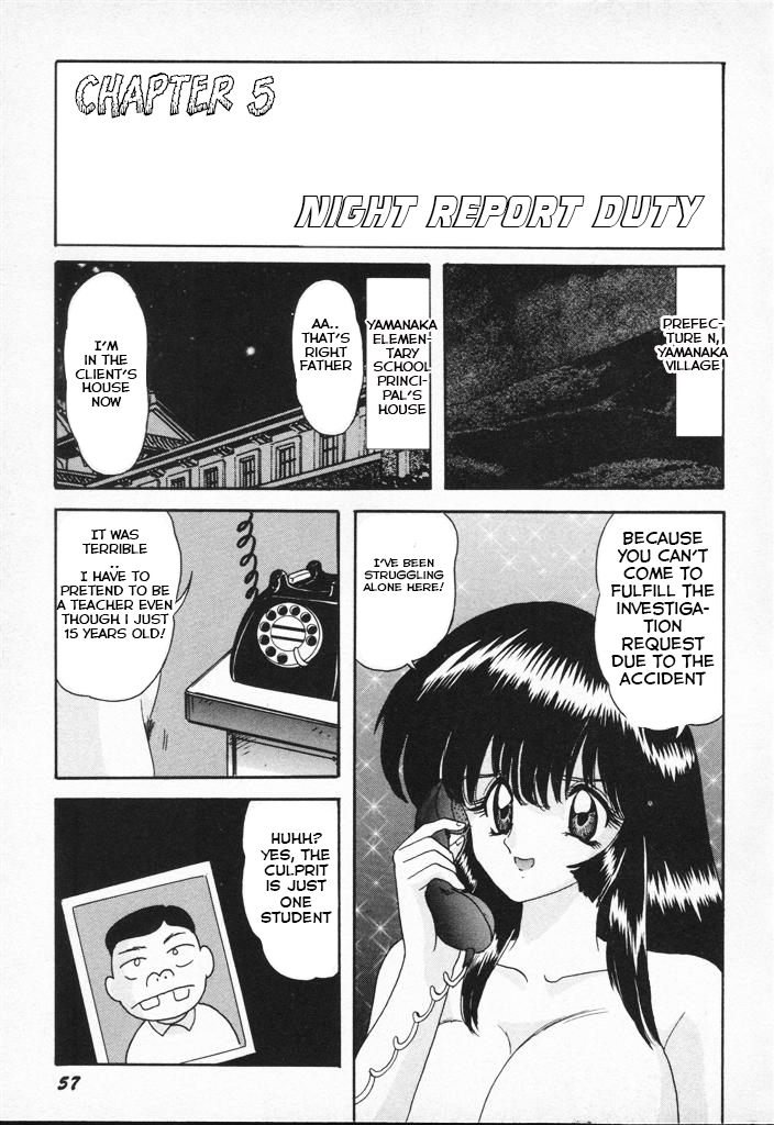 [Kamitou Masaki] Shoujo Tantei Kyoushi Reimi Sensei -Shougakkou Bakuha Kyouhaku Jiken | Teenage Detective Reimi [English] [hong_mei_ling] page 49 full
