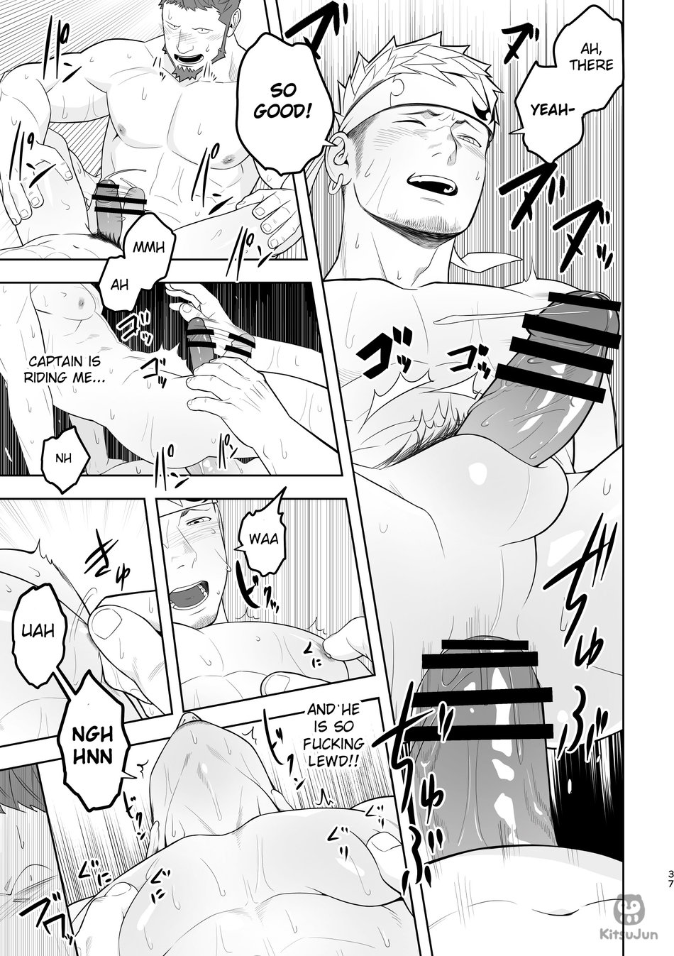 [Mentaiko (Itto)] Taichou ni Muchuu Kougun Aurum Vale (Final Fantasy XIV) [English] [KitsuJun] [Digital] page 36 full