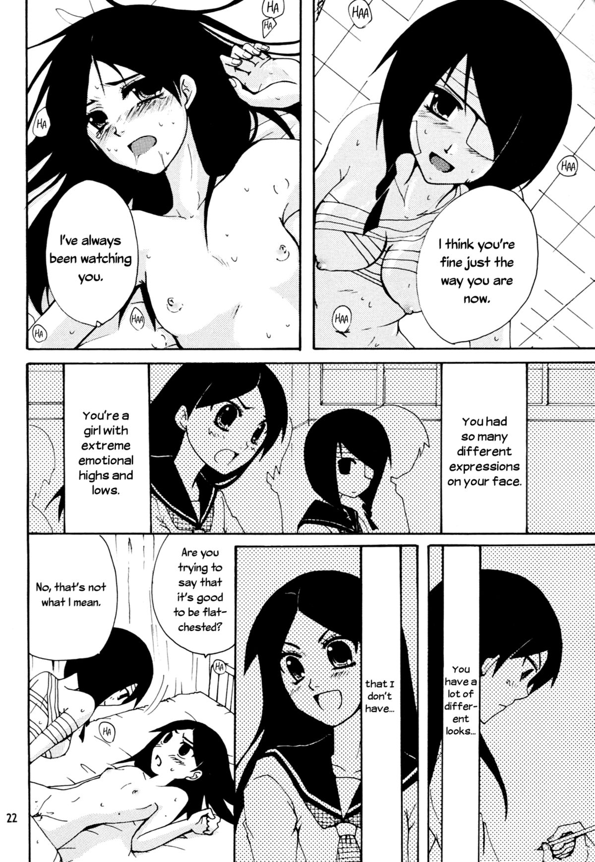 (SC38) [AOIKITOIKI. (Imai Riho)] Honey Trap (Sayonara Zetsubou Sensei) [English] [Yuri-ism] page 21 full