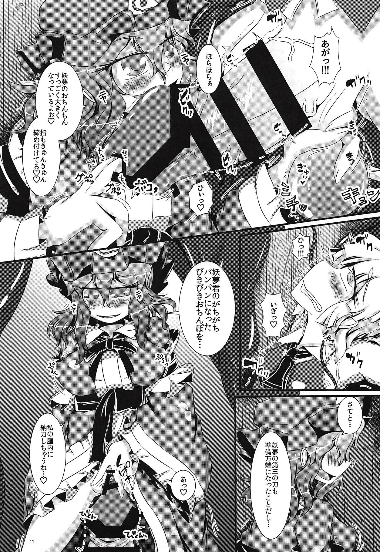 (Shuuki Reitaisai 4) [Nuigurumiya-san (Ichi)] Ganbare Youmu-kun!!! (Touhou Project) page 12 full