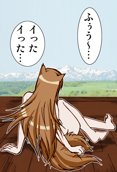 (SC38) [Raijinkai (Harukigenia)] Wolf Road (Ookami to Koushinryou [Spice and Wolf]) [Colorized] page 45 full