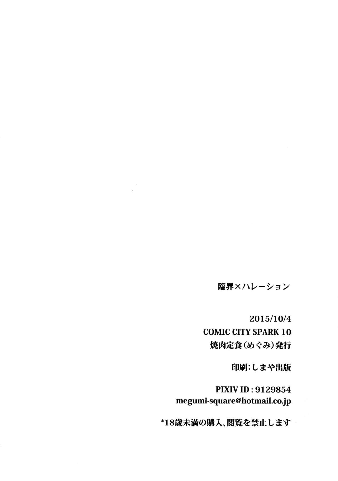 (SPARK10) [Yakiniku Teishoku (Megumi)] Rinkai x Halation (Free!) page 3 full