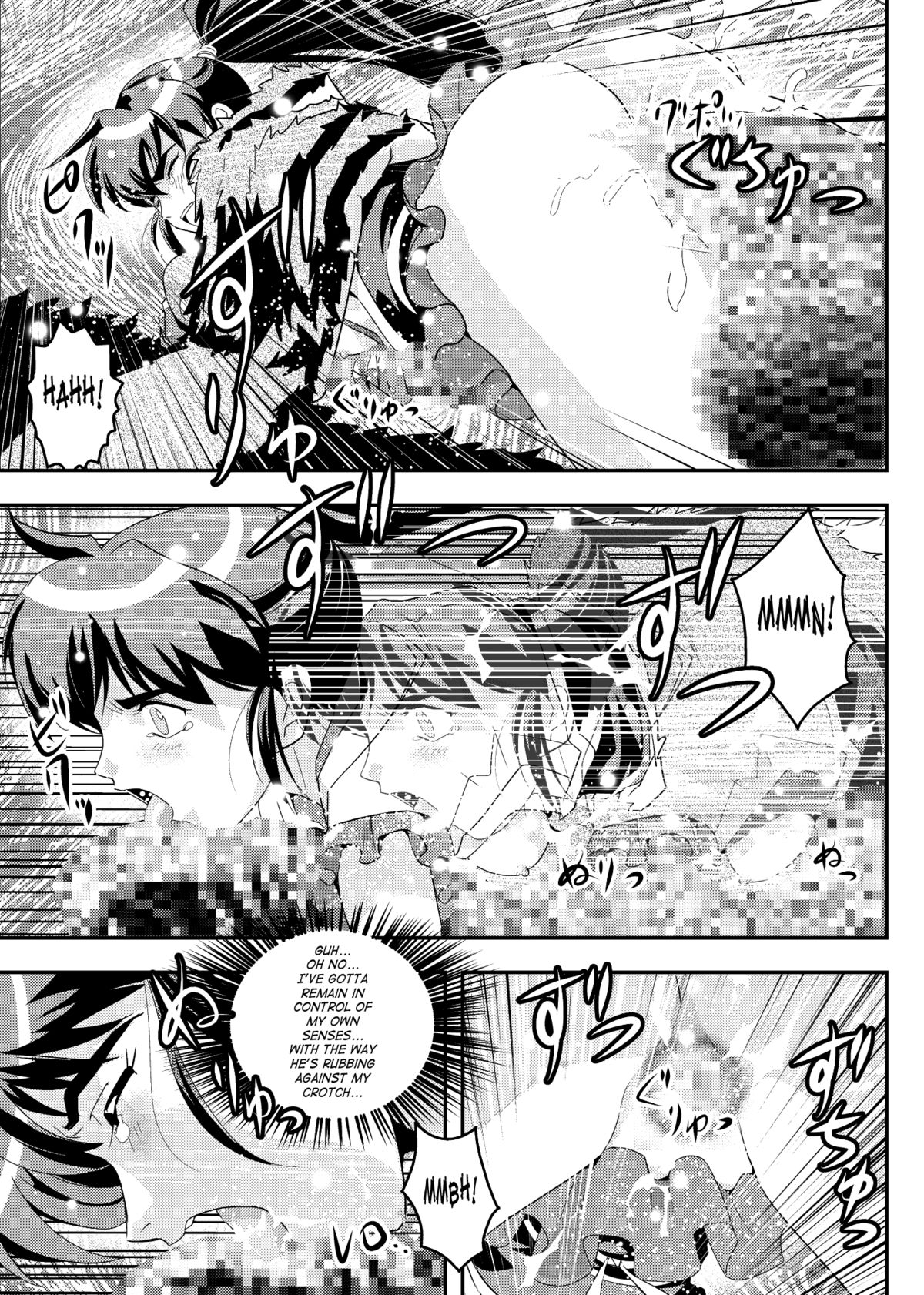 [Senbon Torii] FallenXXangeL9 Ingeki no Ai to Mai (Injuu Seisen Twin Angels) [English] [SaHa] page 19 full