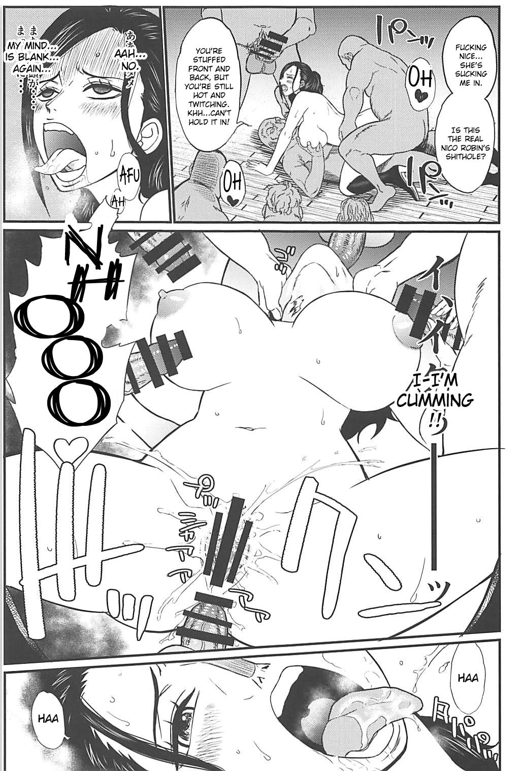 (C94) [RED FARMER (Aka Shirt Seisansha)] ROBIN'S HOLE (One Piece) [English] [CrowKarasu] page 20 full