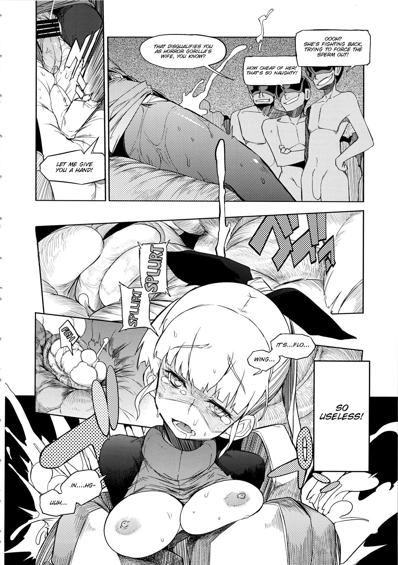 (C85) [Naitou2 (F4U)] the Pink - Tokusatsu Heroine Tsukamaeta!!! part B [English] [SMDC] page 8 full