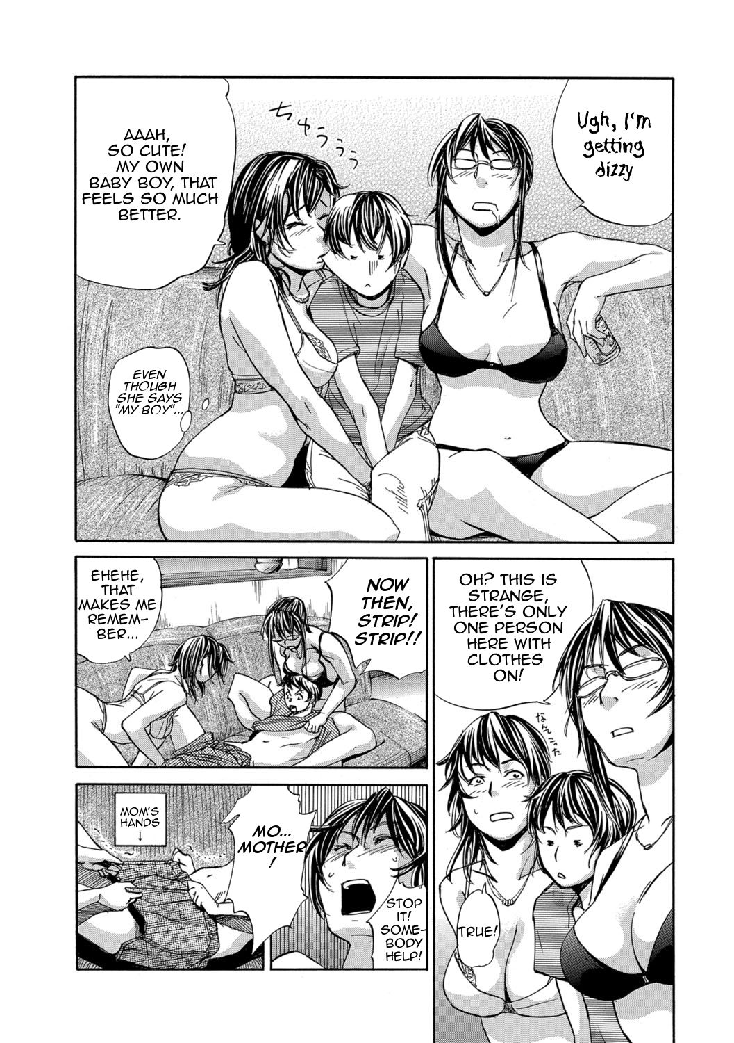 [Edo Shigezu] Okaa-san Houimou - Twin Mother Encirclement? (Web Comic Toutetsu Vol. 9) [English][Amoskandy] page 6 full