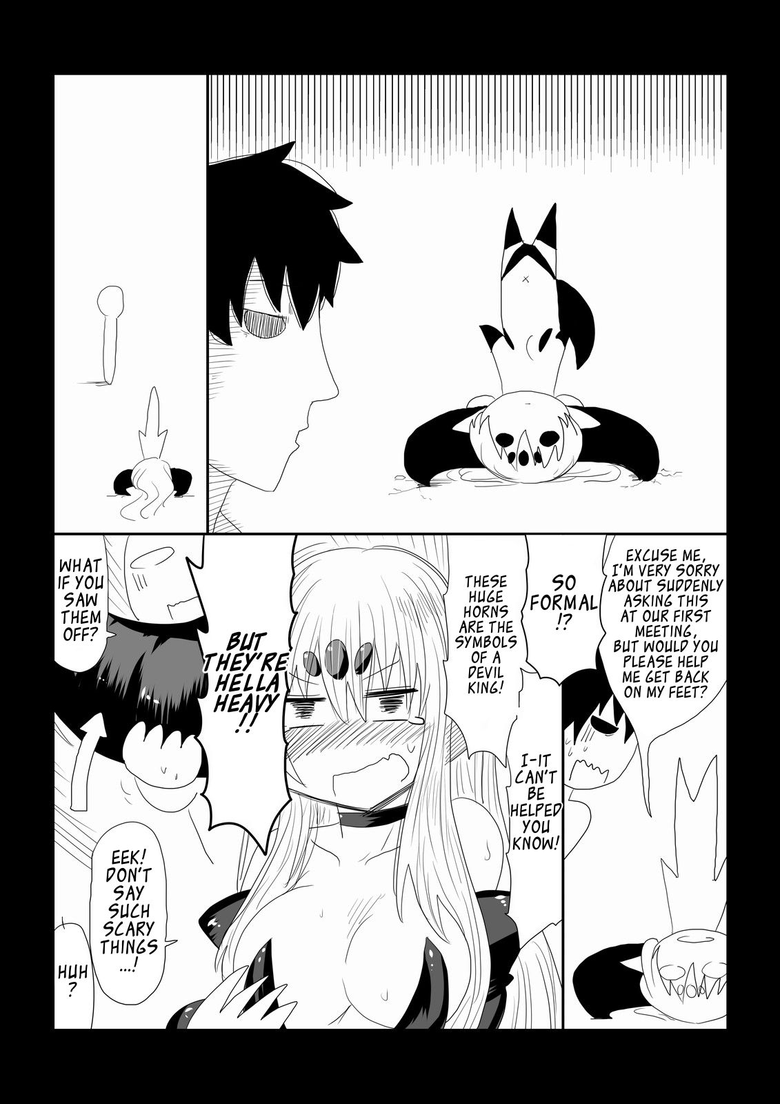 [Hroz] Maou-sama wa Atama ga Omoi. | The Devil King's Head Is Too Heavy. [English] page 2 full