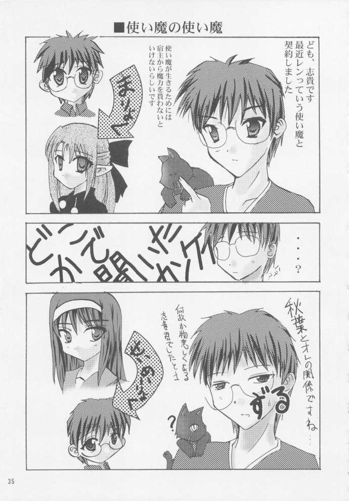 [A' (bebe)] Rakuyou Shuugetsu (Tsukihime) page 33 full