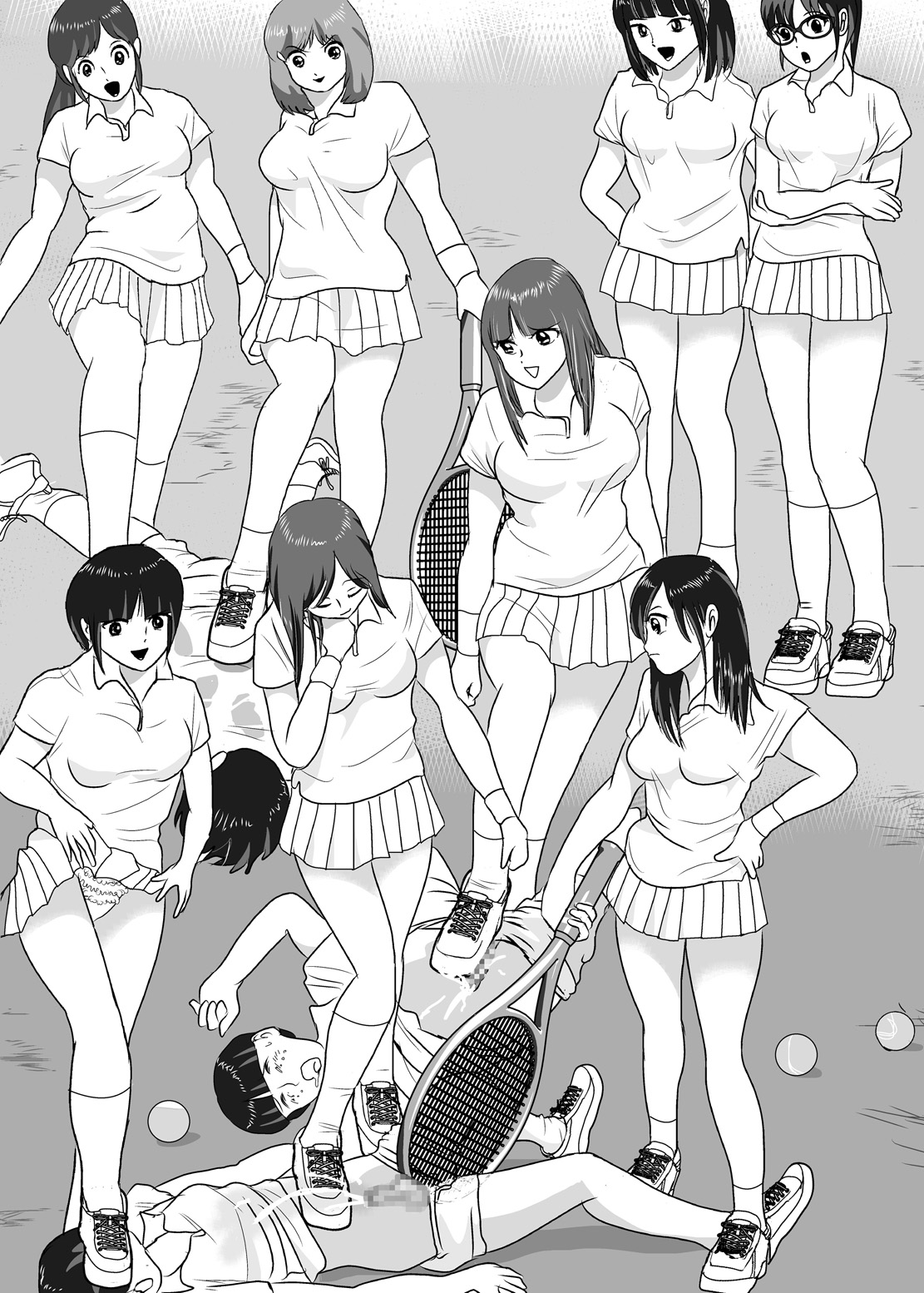 [I/H/R] Joshi ga Tsuyosugiru Tennis-bu page 71 full