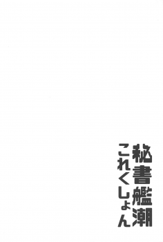 (C95) [ROCK CLIME (Sakimori Dan)] Hishokan Ushio Collection (Kantai Collection -KanColle-) - page 3