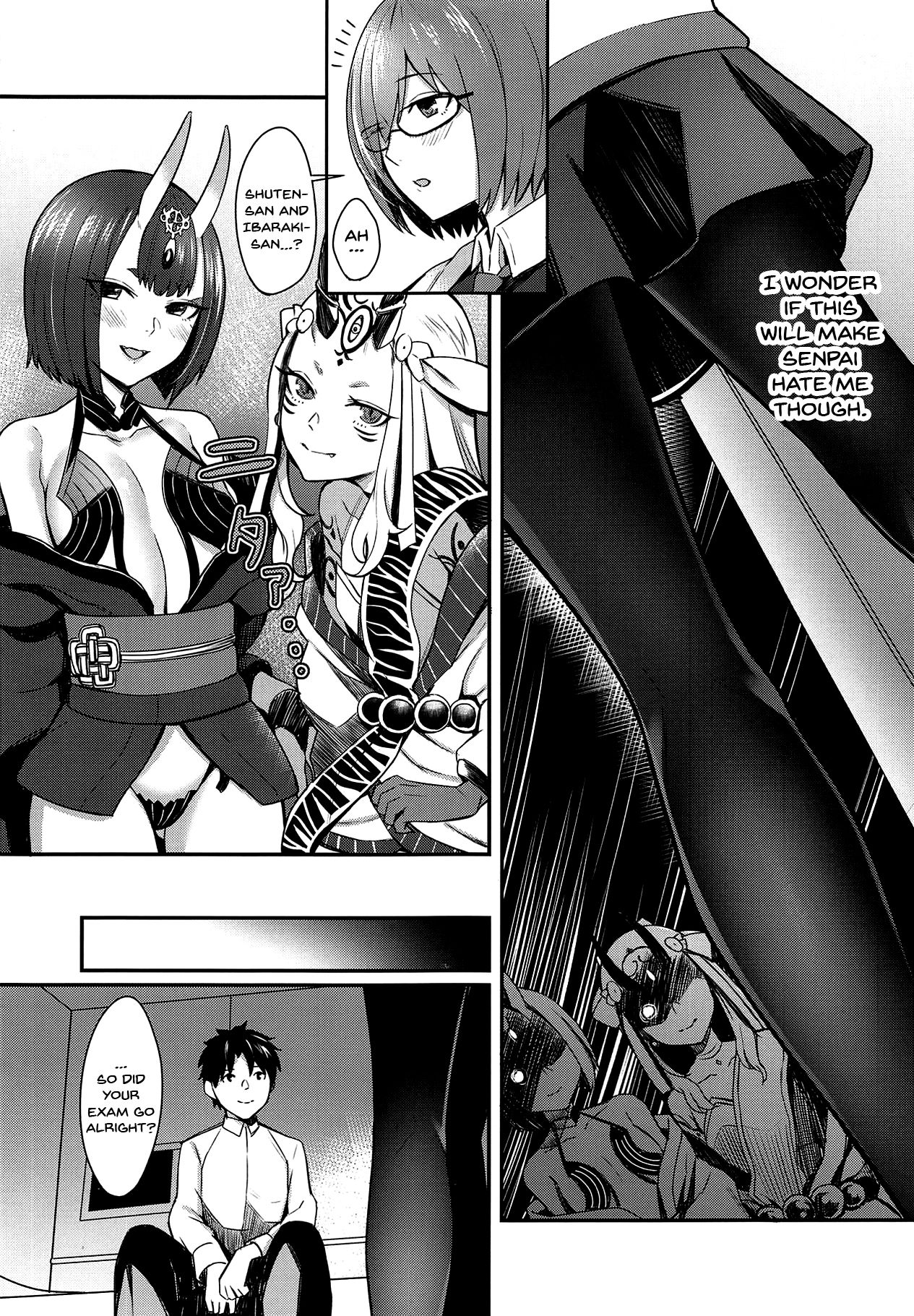 (C94) [Screaming DOG (Inukami)] Mash Kyrielight no Makuaigeki | Mash Kyrielight's Intermission (Fate/Grand Order) [English] {Doujins.com} page 4 full