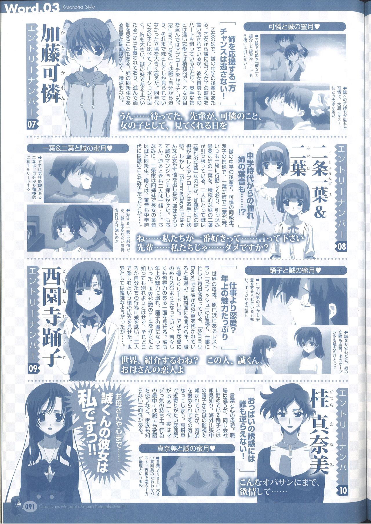 Cross Days Marugoto Katsura Kotonoha Graffiti page 97 full