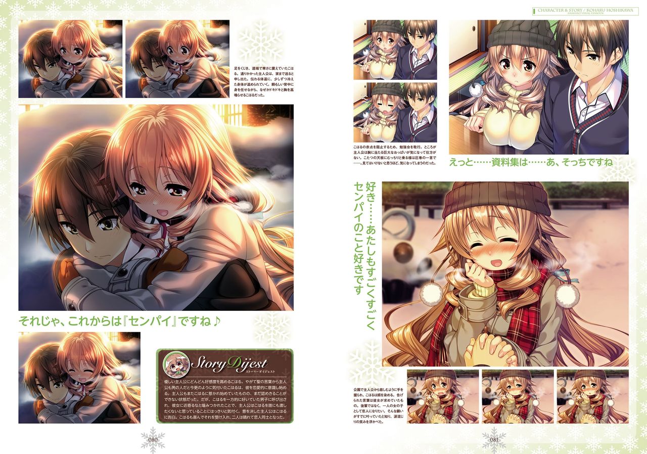 Amakano Visual Fan Book page 41 full