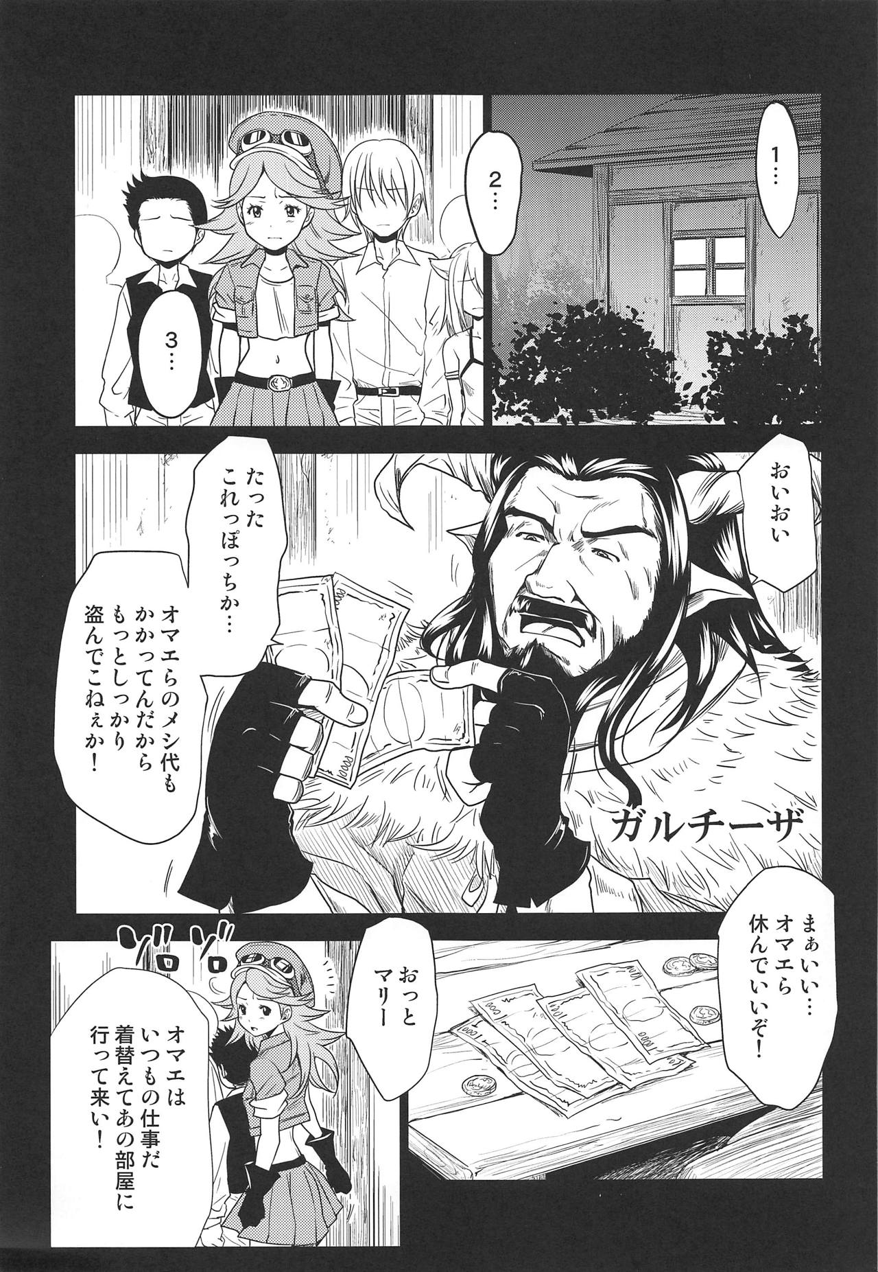 (C89) [Taku-tamA (Takuwan)] Mary-chan no Inbi na Kako (Granblue Fantasy) page 4 full
